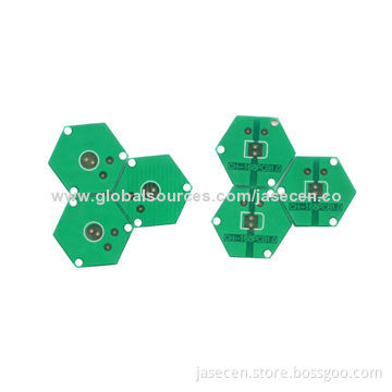 Blank single-sided solid PCB with small order and green solder mask